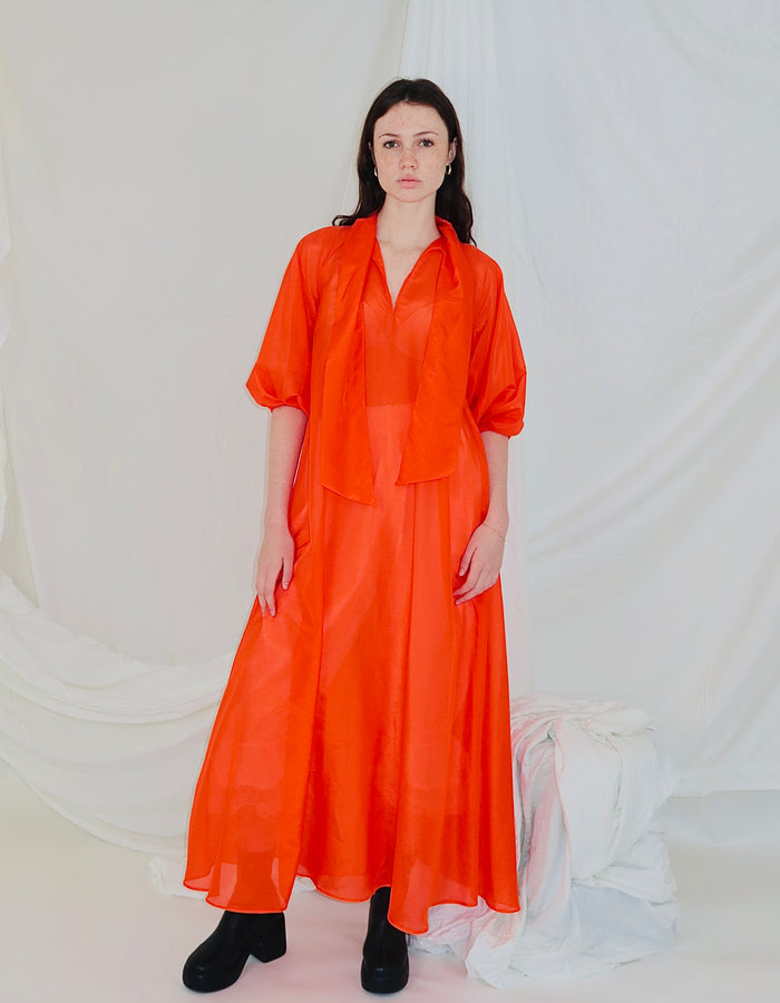 Silk & Oranges Dress