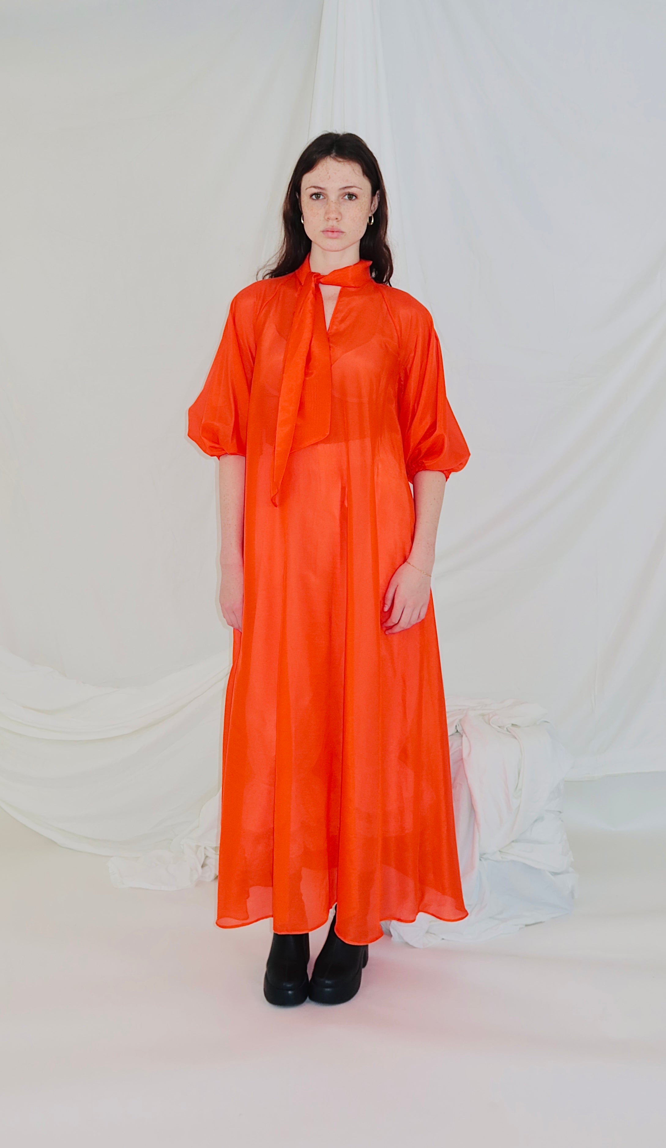 Silk & Oranges Dress