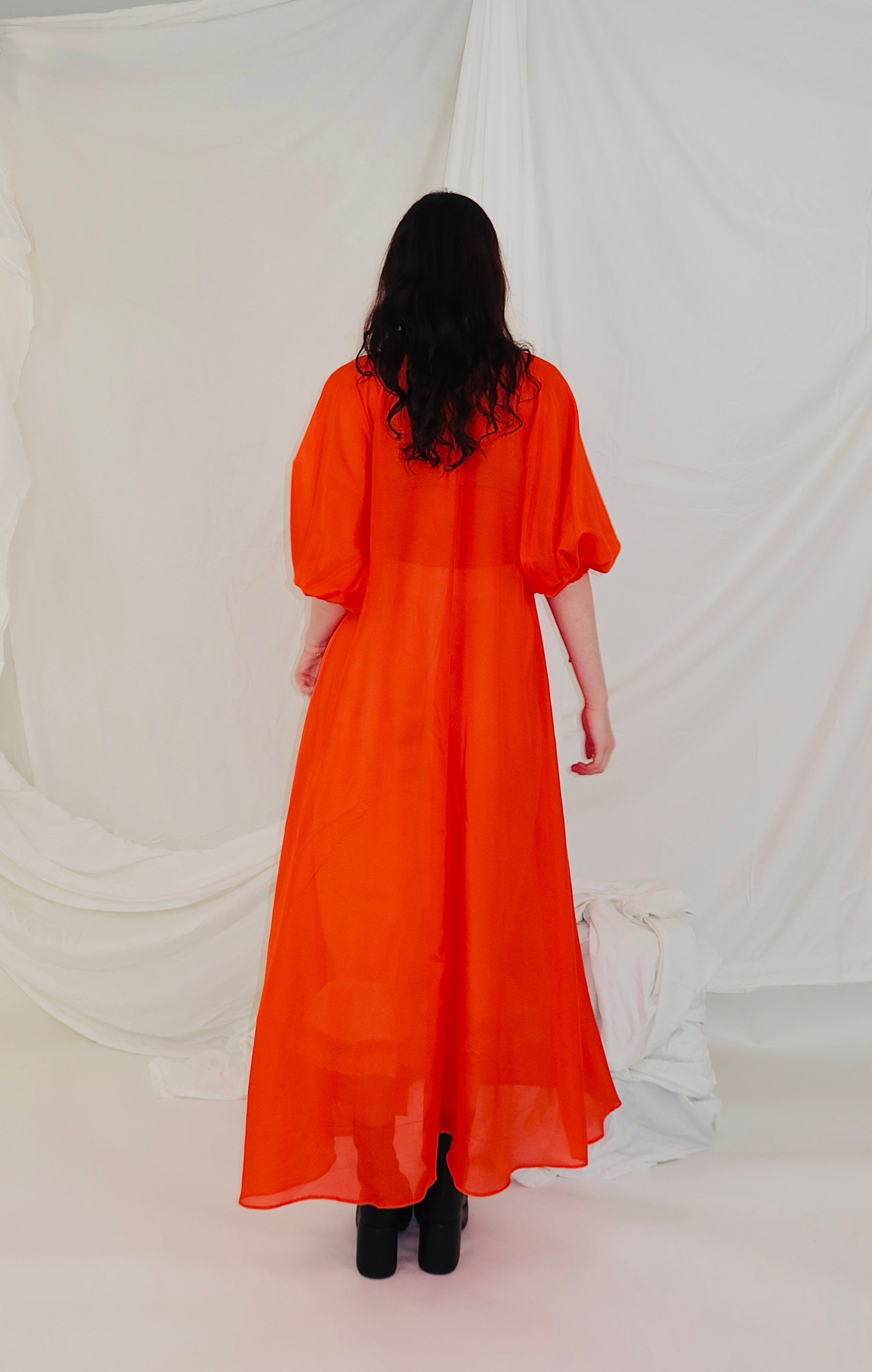 Silk & Oranges Dress