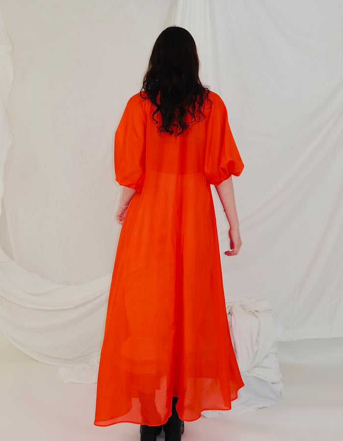 Silk & Oranges Dress